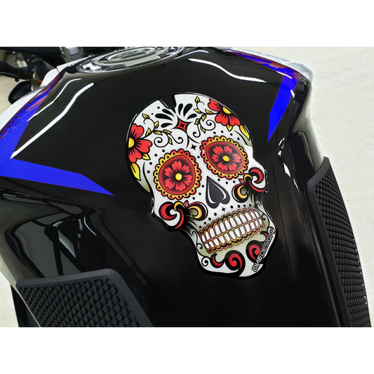 ONEDESIGN TANKPAD RED SKULL
