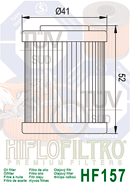 Hiflo HF157 Oil Fitler