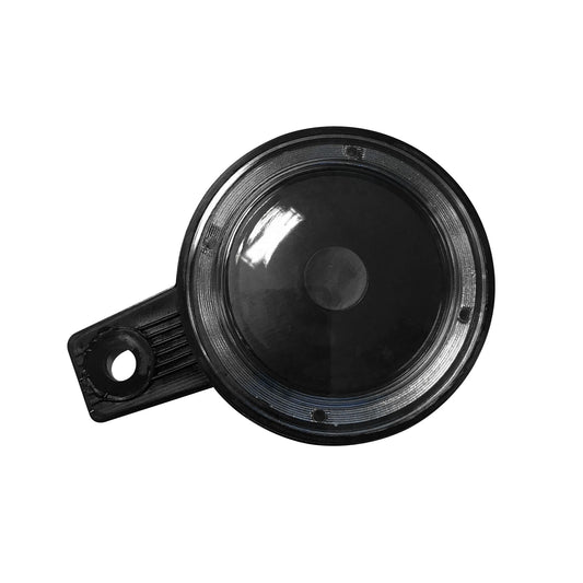 Plastic Tax Disc Holder Round (Black)